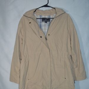 London Fog Women's Tan Trench Coat